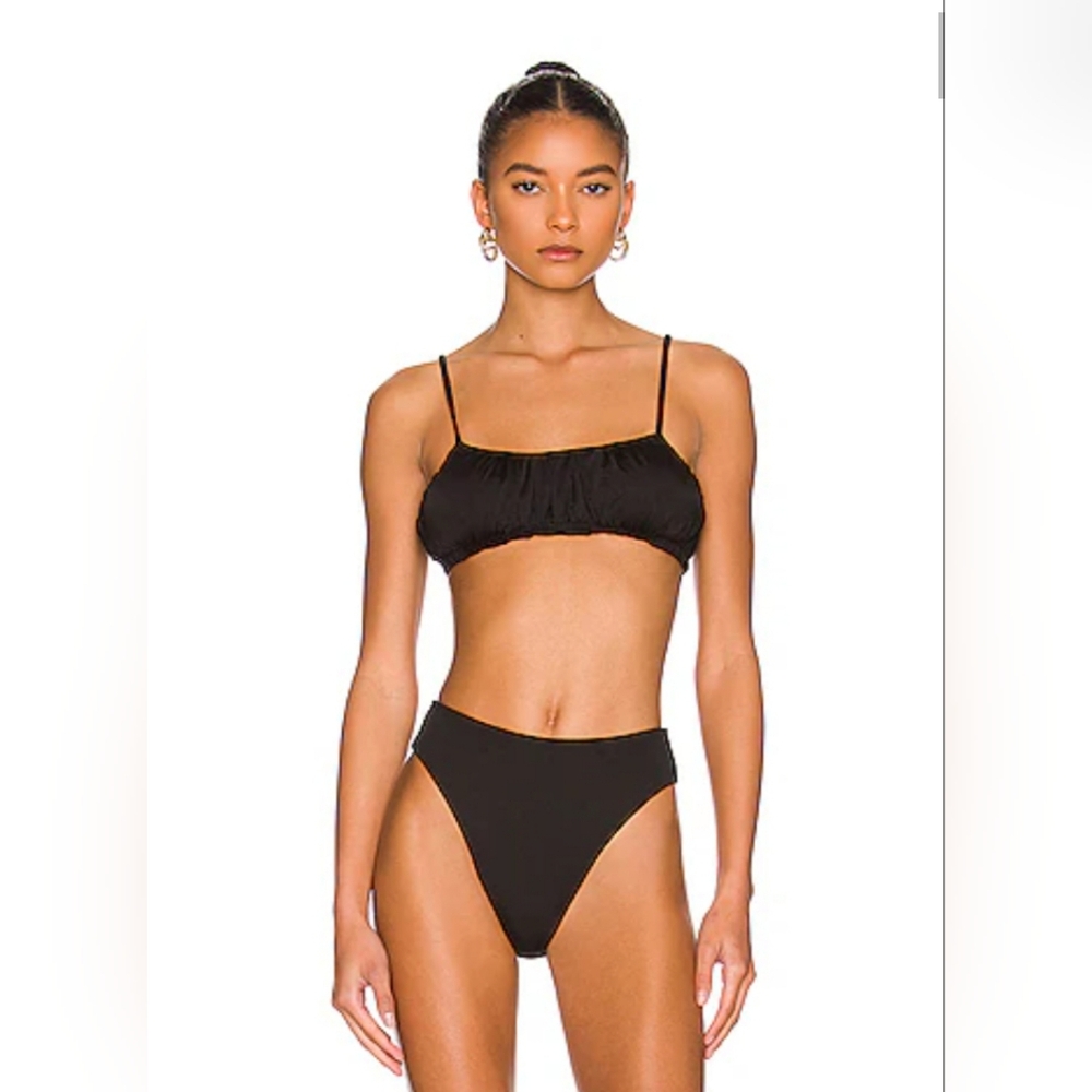 Riot Swim Black Bikini Top